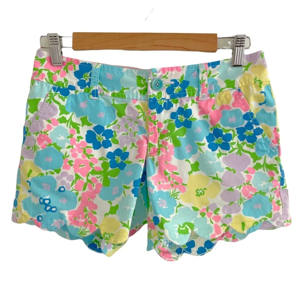 Lilly Pulitzer Buttercup Shorts Size 00
